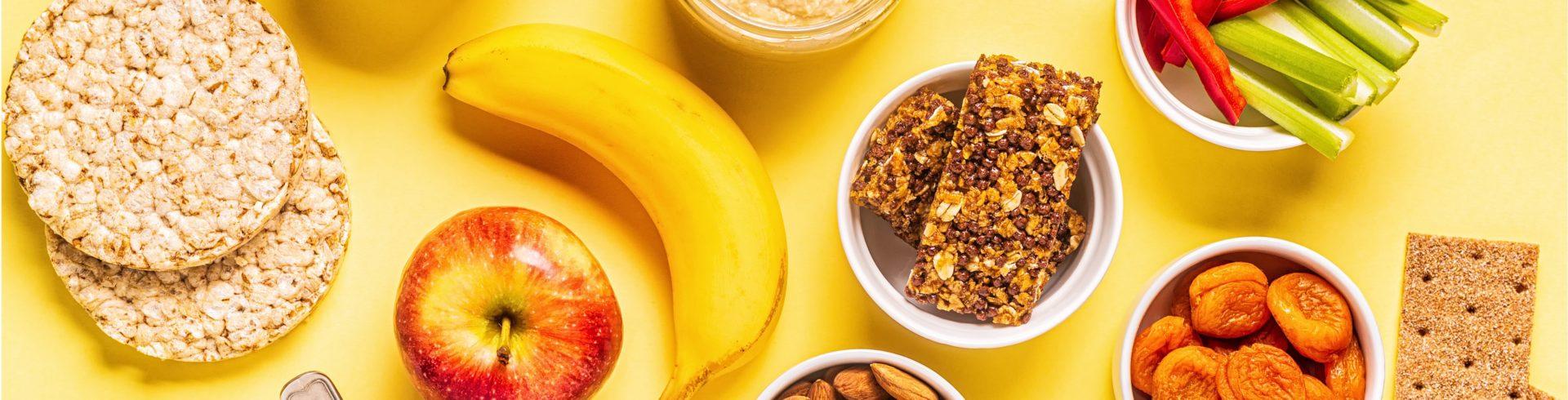 a verity of healthy fruits and vegetables